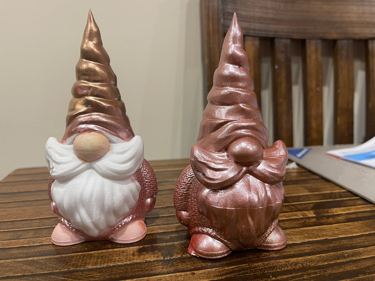 3D Printed Christmas Gnome – Hand-Finished Festive Ornament