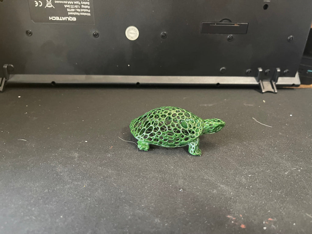 Voronoi Turtle Ornament