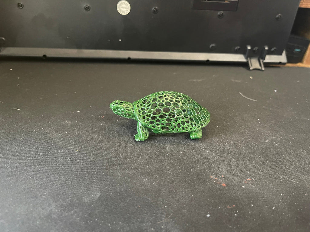 Voronoi Turtle Ornament