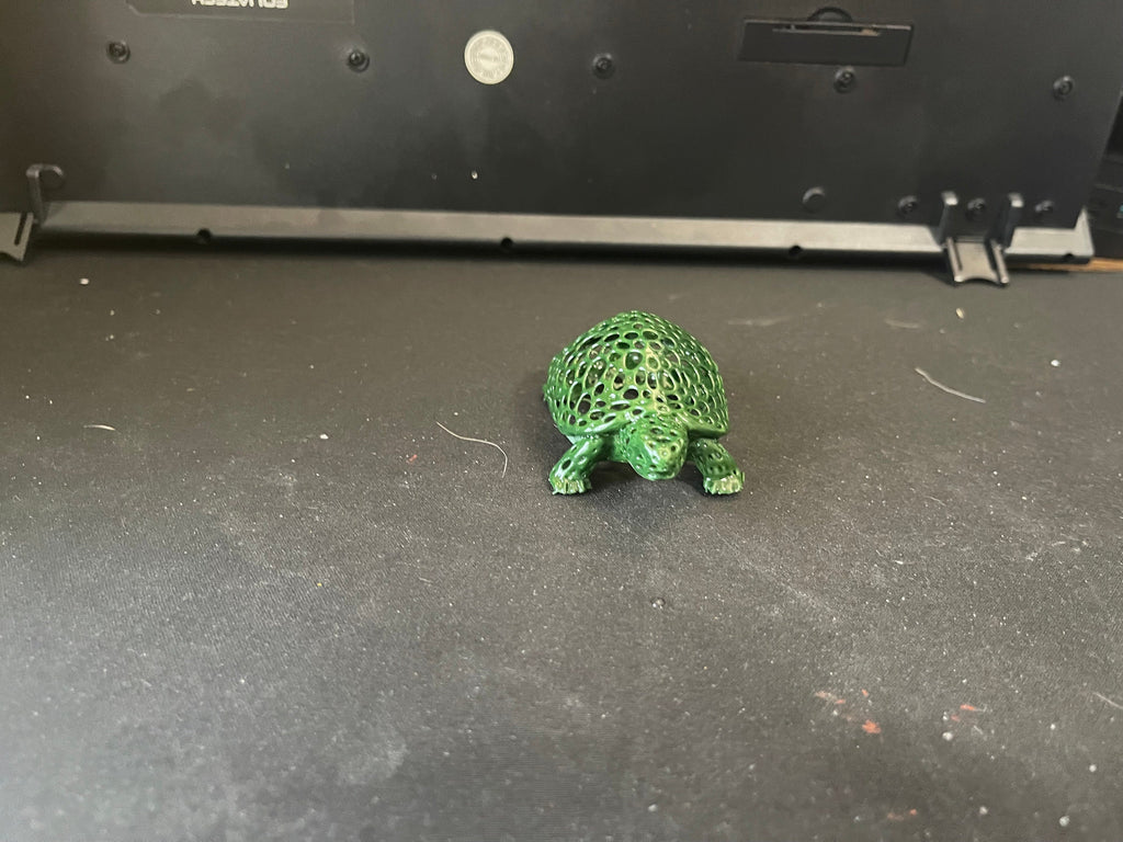 Voronoi Turtle Ornament