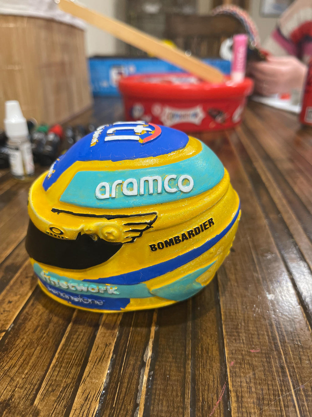 Fernando Alonso Replica F1 Helmet