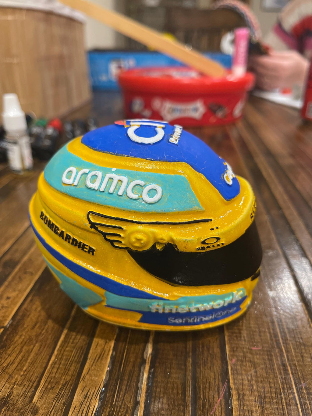 Fernando Alonso Replica F1 Helmet