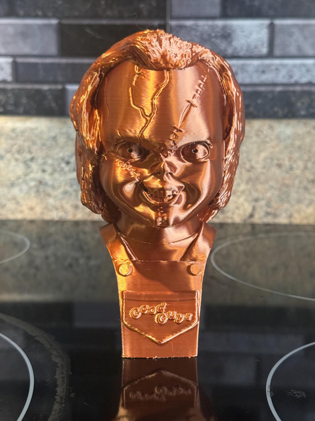 Bronze Chucky Doll Bust - Childs Play