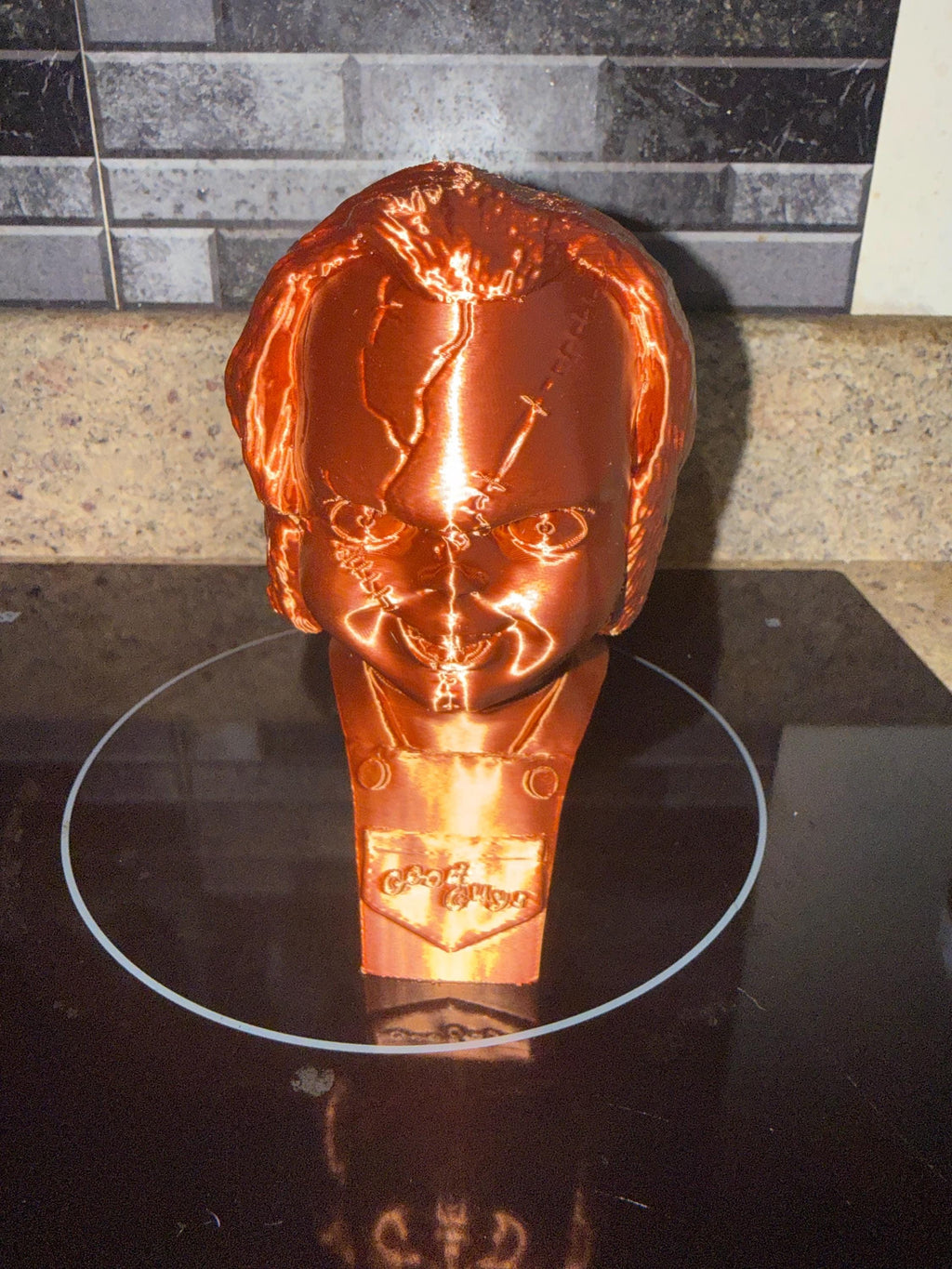 Bronze Chucky Doll Bust - Childs Play