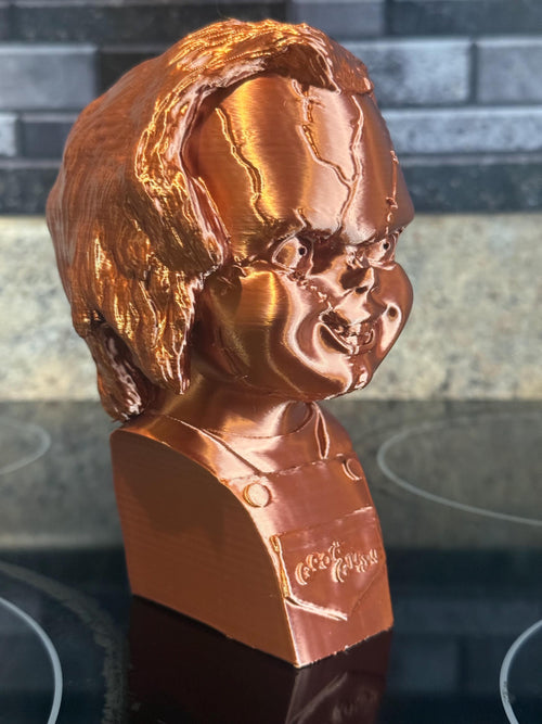 Bronze Chucky Doll Bust - Childs Play